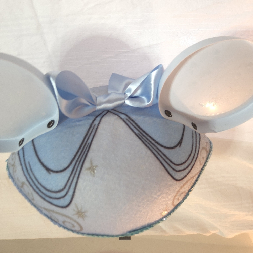 Blue Disney Kids Cinderella Mouse Ears Hat - Picture 6 of 6
